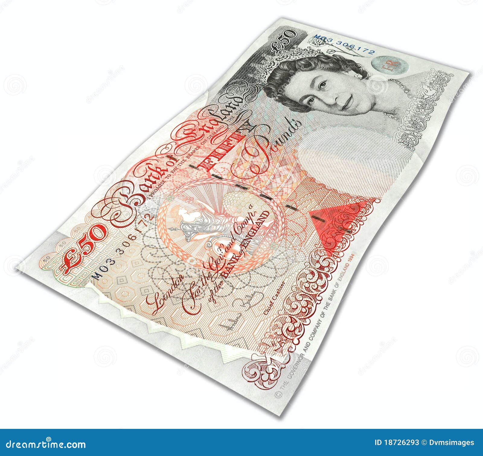 United Kingdom new 50-pound note (B206a) reported for introduction on ...