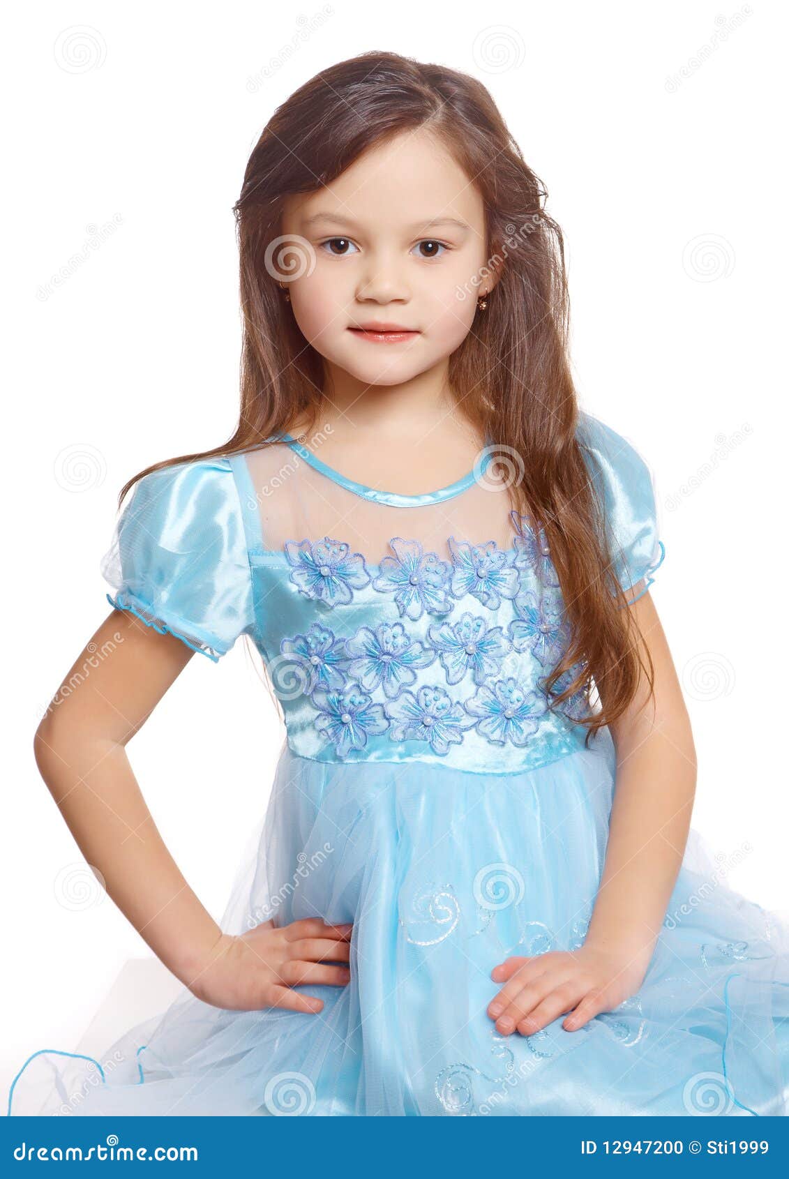 蓝色礼服的小女孩 库存照片. 图片 包括有 贵族, 阴物, 蓝色, 典雅, 生活, 头发, 神仙, 表面 - 30091964