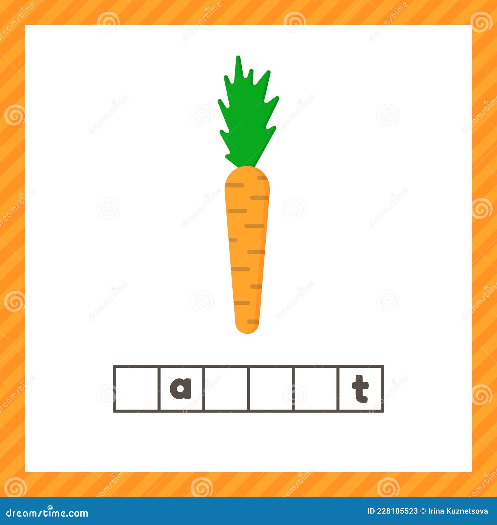 儿童教育游戏 单词搜索拼图与动画片蔬菜 儿童活动表 — 图库矢量图像© IgdeevaAlena #219845932