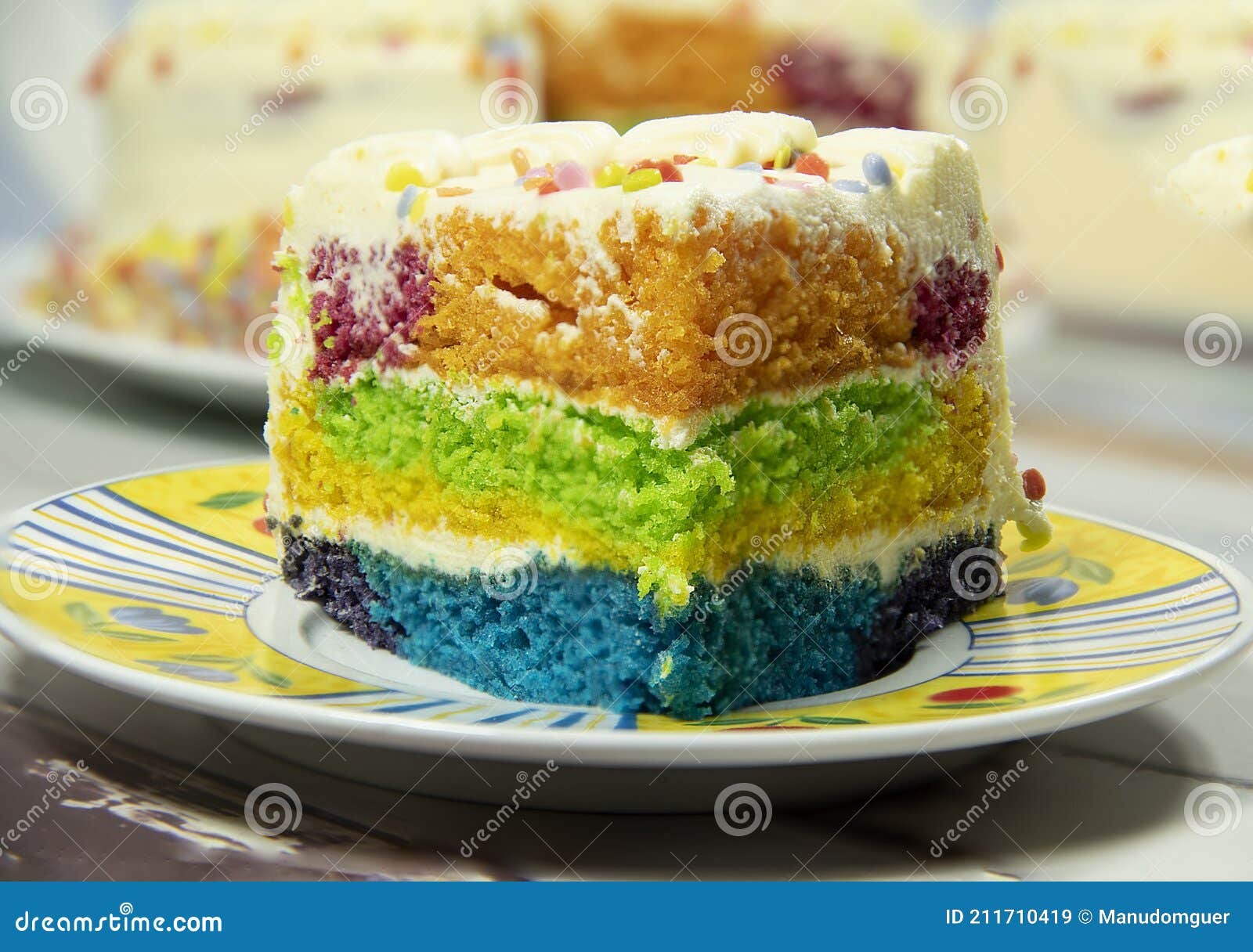 彩虹蛋糕的做法图解 _排行榜大全