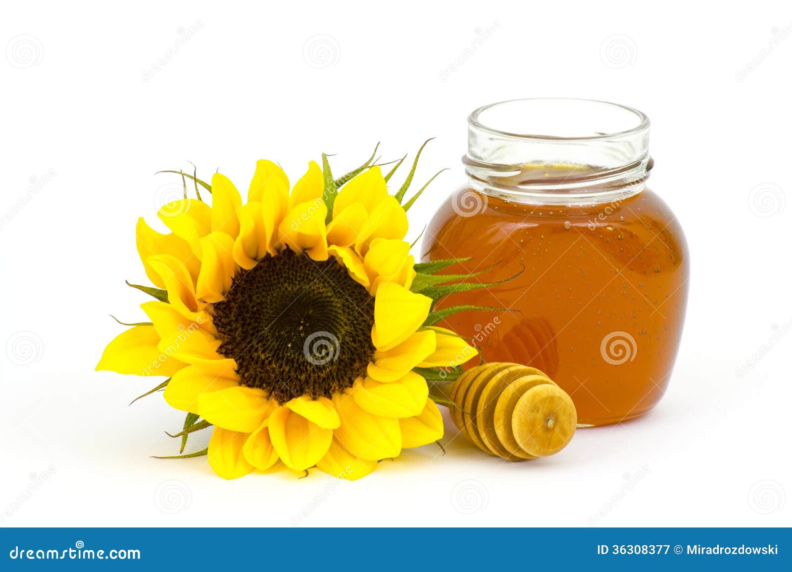 向日葵蜂蜜图片素材-编号04897585-图行天下