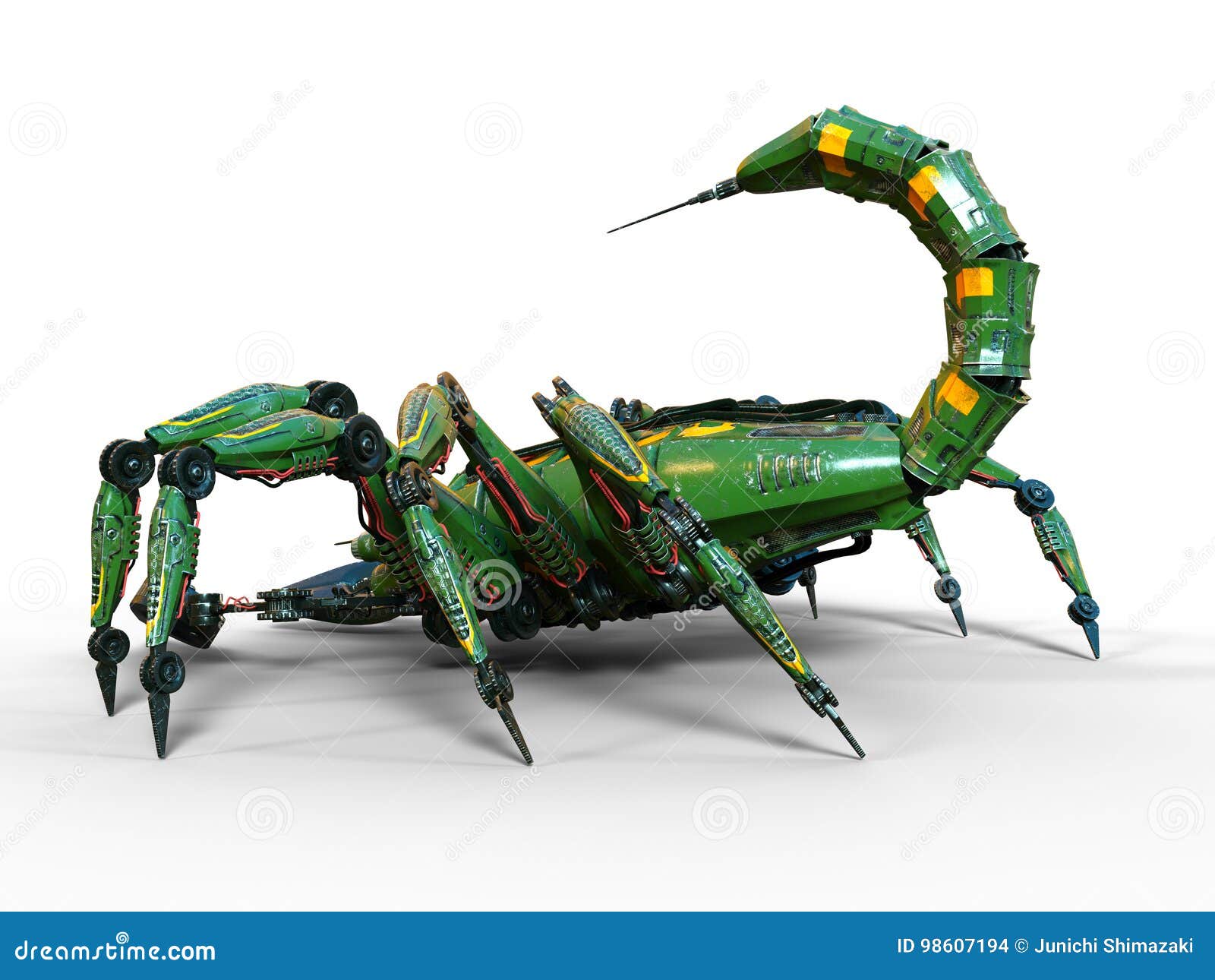 机器蝎子 未来科技 机械智能虫 生物机甲 怪物机器-cg模型免费下载-CG99
