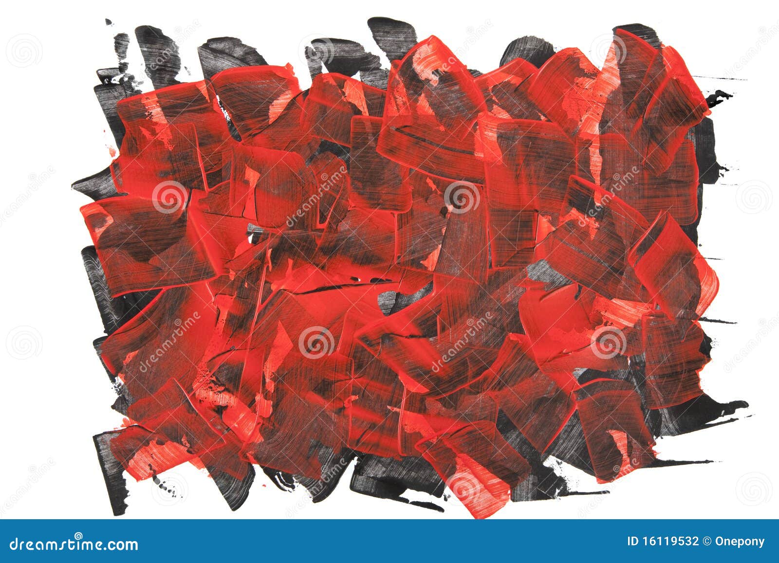 被构造的背景黑色红色. 丙烯酸酯的被构造的背景黑色清楚的组成的边缘困难油漆红色冲程
