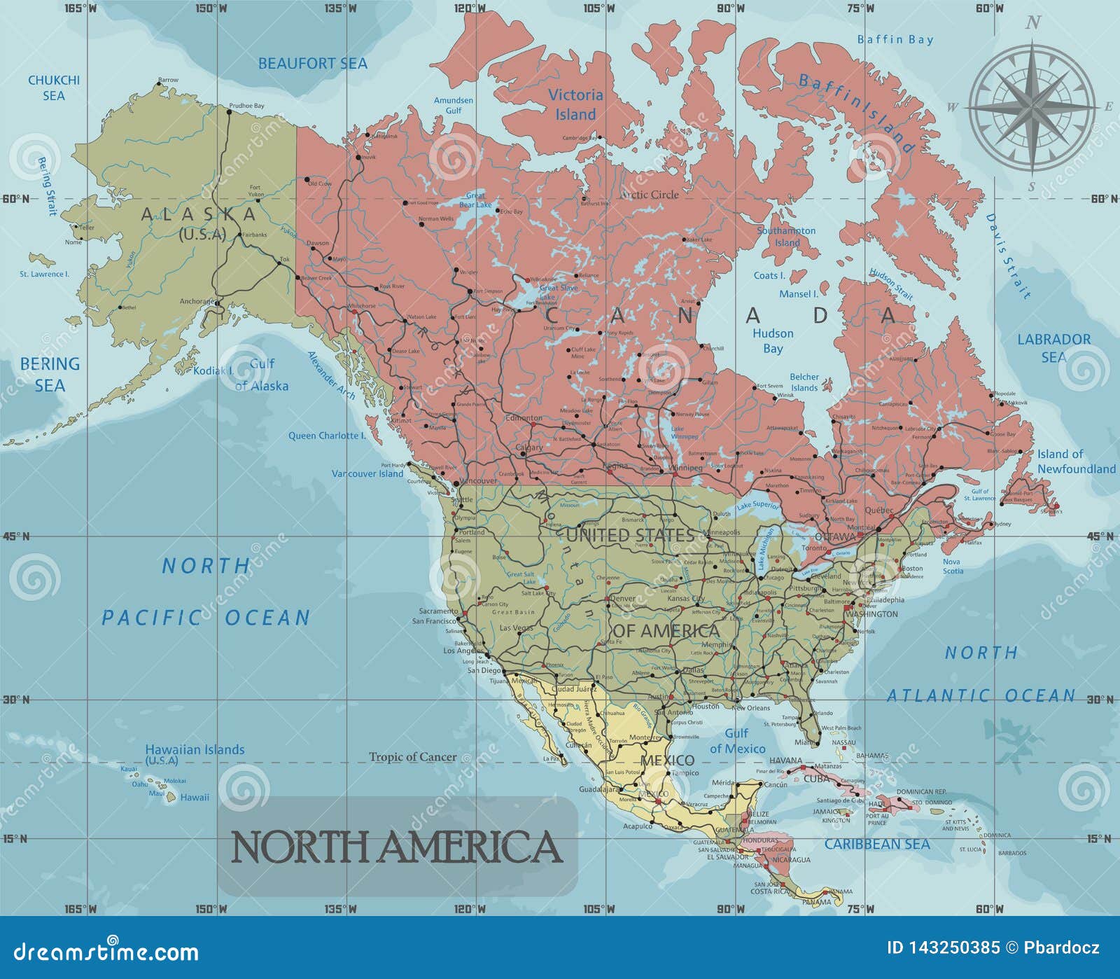 美国地形分布图,美河流分布图,种分布图_大山谷图库