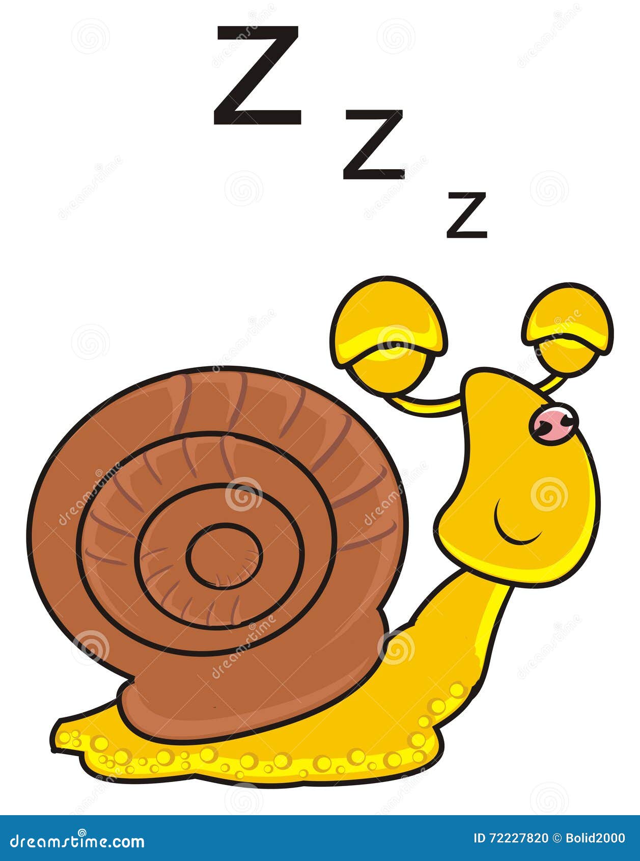 蜗牛睡觉卡通,我要睡觉的图片带字,夏天睡觉_大山谷图库
