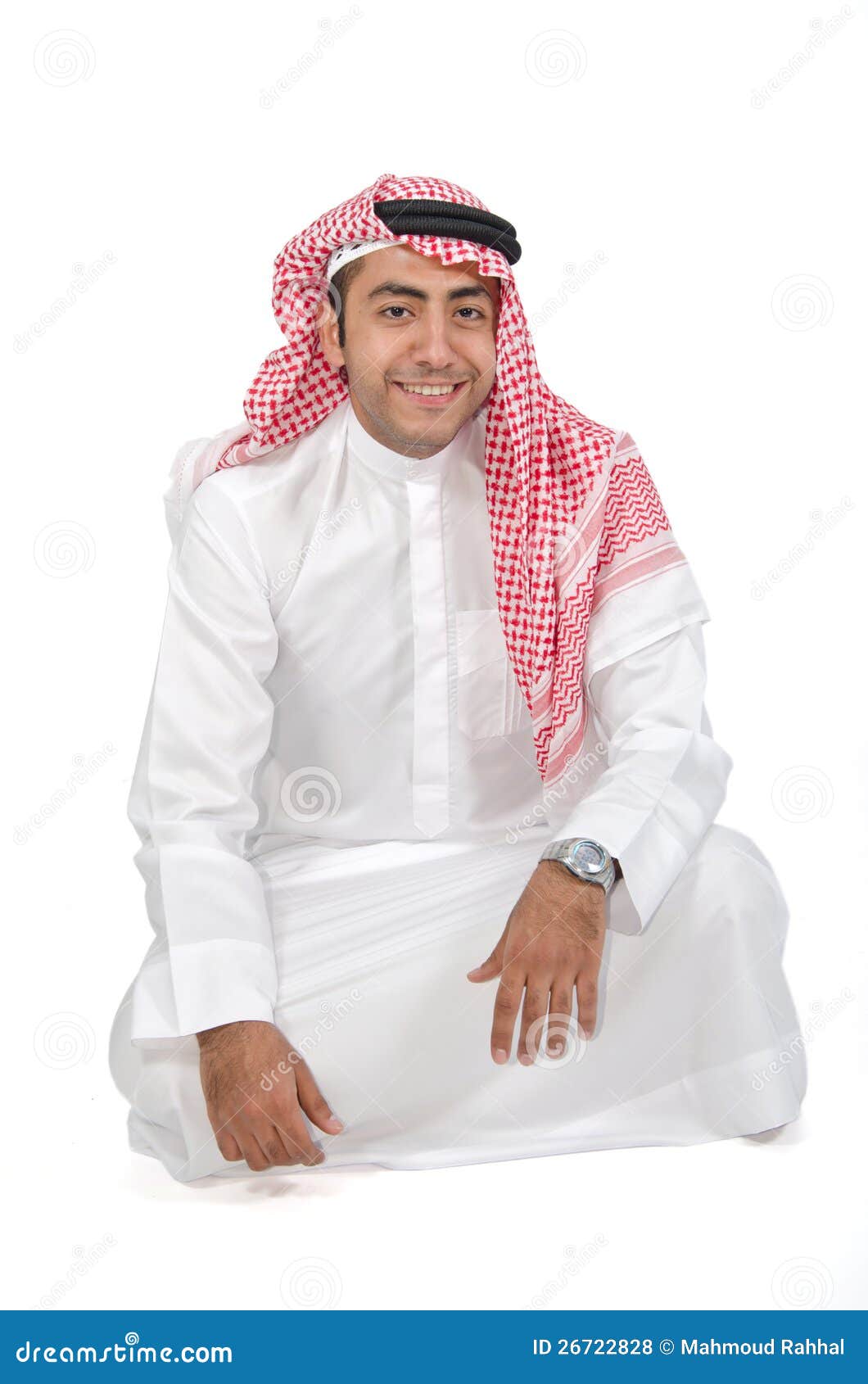 阿拉伯人微笑成功 向量例证. 插画 包括有 酋长管辖区, 沙特, 男人, 男性, 穆斯林, 埃米尔, 可耕的 - 20600131