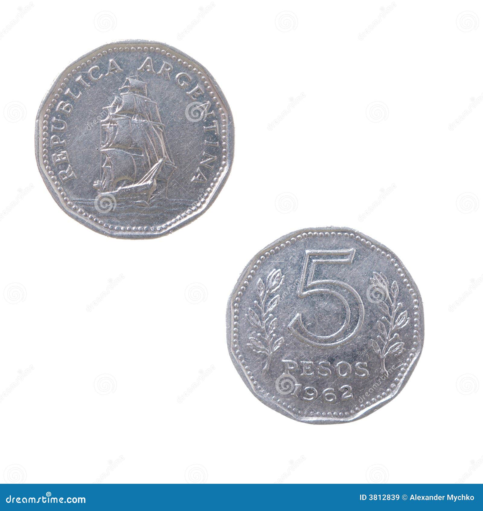 1836-RA P年阿根廷里约热内卢一圆银币。拉里奥哈铸币厂。ARGENTINA. 8 Reales, 1836-RA P. La Rioja ...