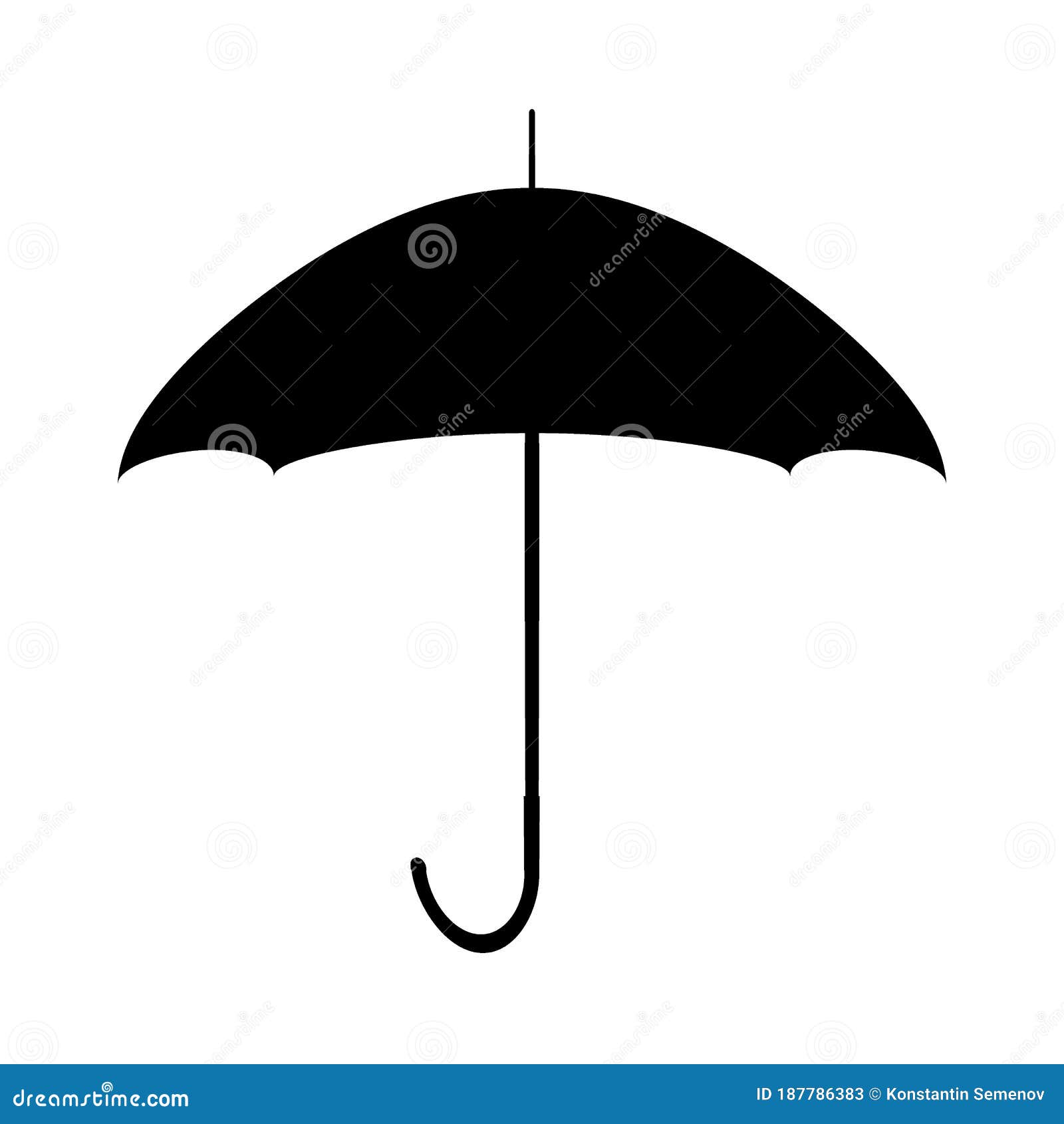 防雨伞的矢量符号插画图片素材_ID:109267865-Veer图库