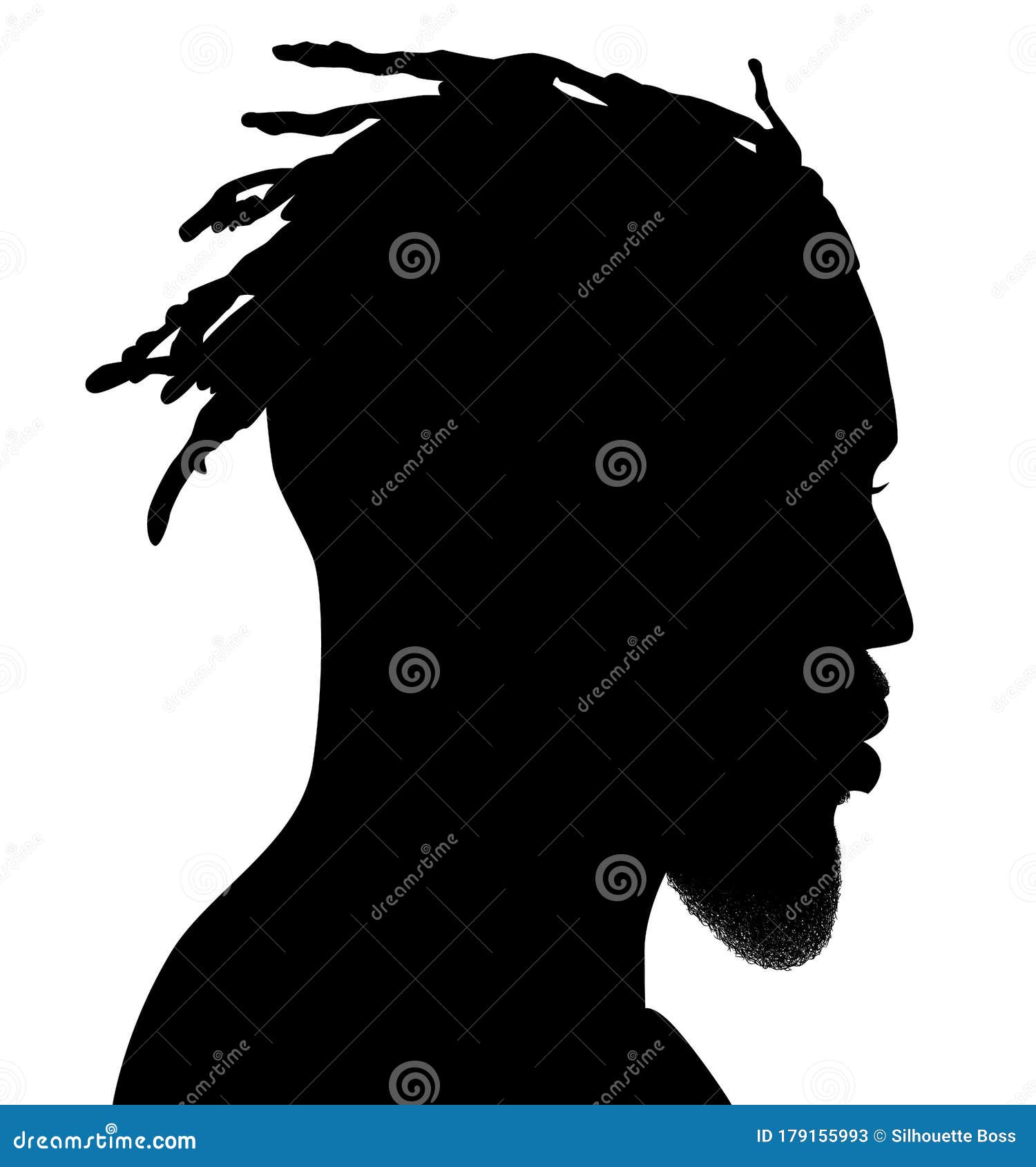 非洲人头像人物插画图片素材_ID:429548424-Veer图库