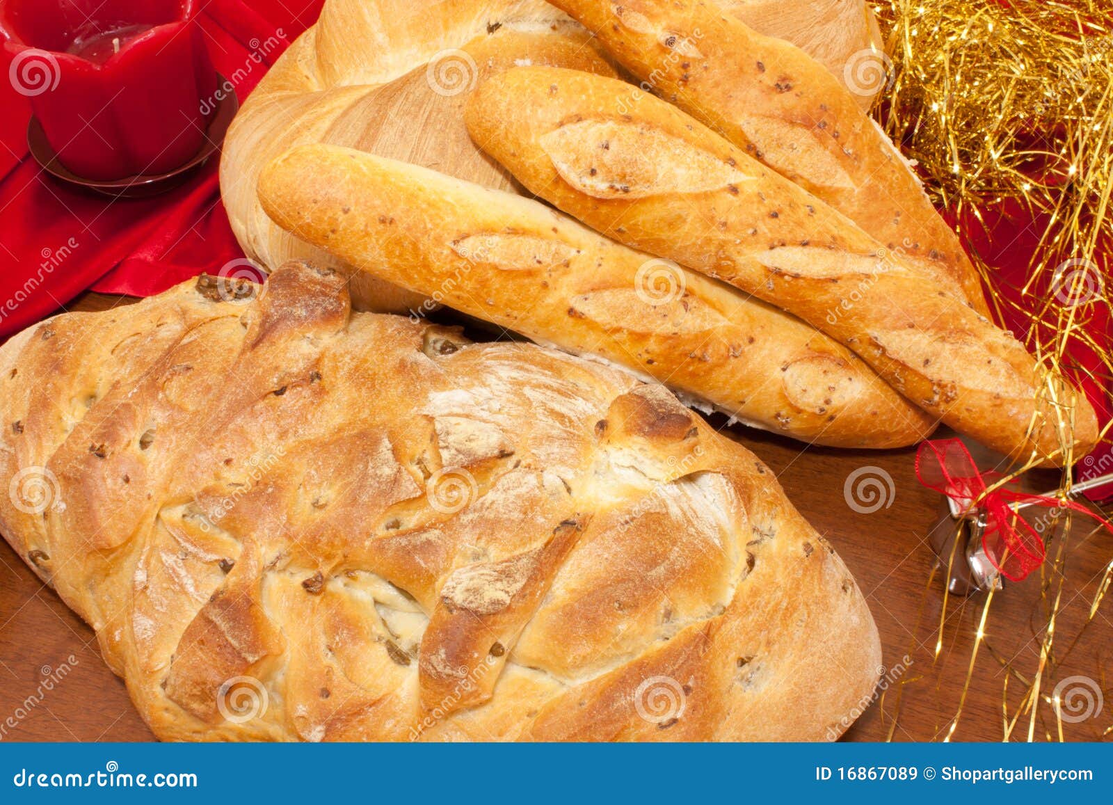 圣诞花环面包怎么做_圣诞花环面包的做法_HoneyS欢喜_豆果美食