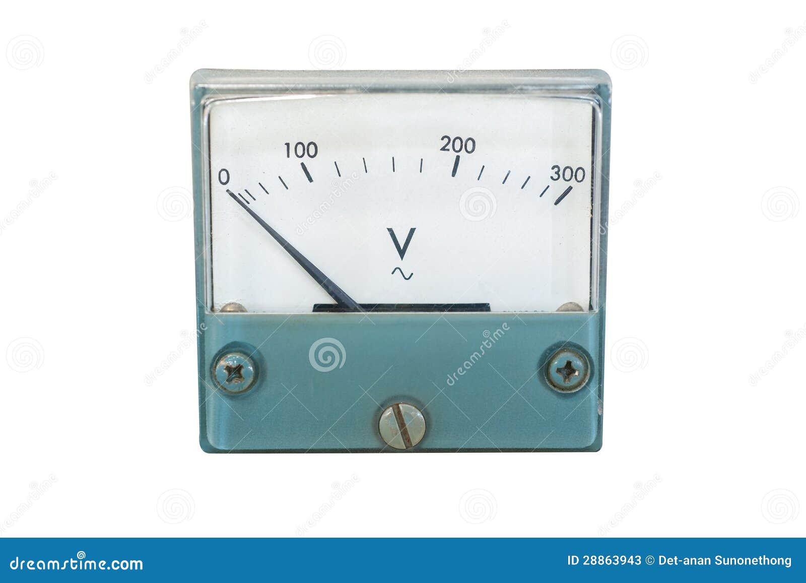 电压表 库存照片 - 图片